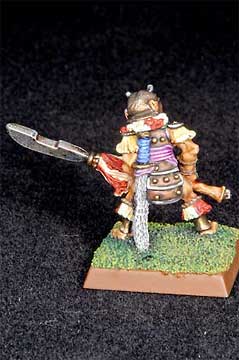 Warrior with Naginata