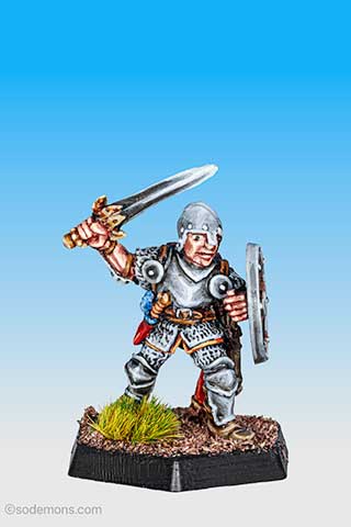 ADD2 Fighter with Longsword - Mid Level