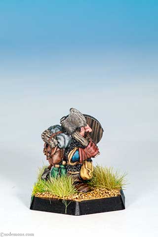 ADD31 Dwarf Fighter with Axe - Low Level