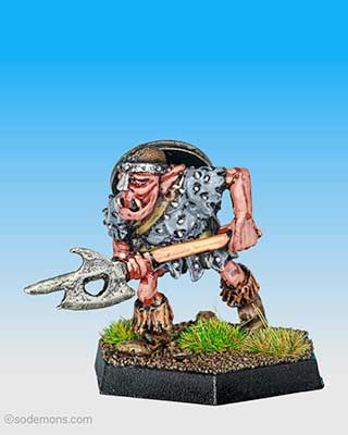 ADD53 Orc with Battle Axe A