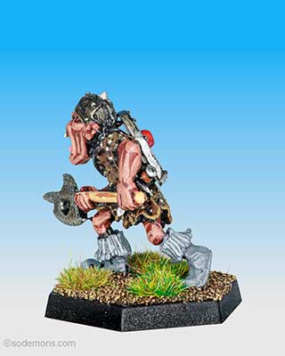 ADD53 Orc with Battle Axe B