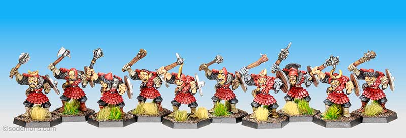 ADD54 Hobgoblins with Hand Weapons