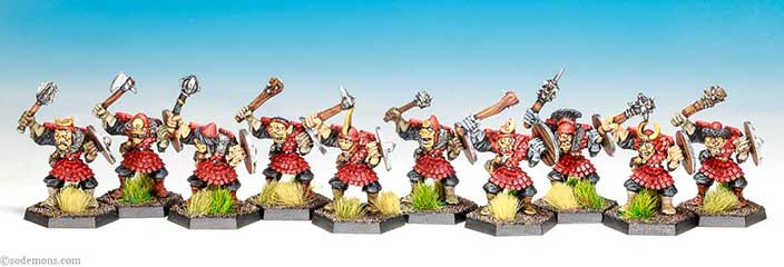 ADD54 Hobgoblins with Hand Weapons