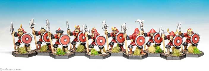ADD54 Hobgoblins with Pole Arms