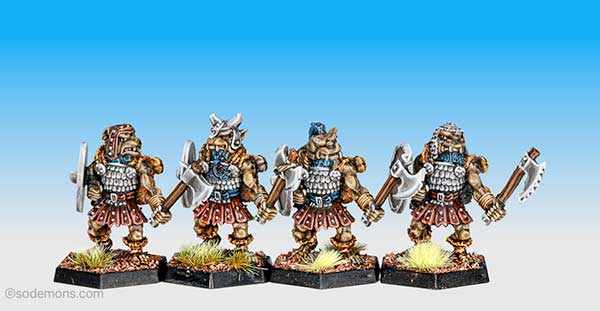 ADD55 Gnolls with Axe