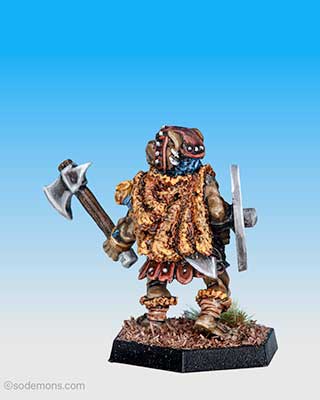 ADD55 Gnoll with Axe - A