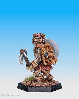 ADD55 Gnoll with Axe - A