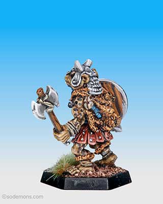 ADD55 Gnoll with Axe - B