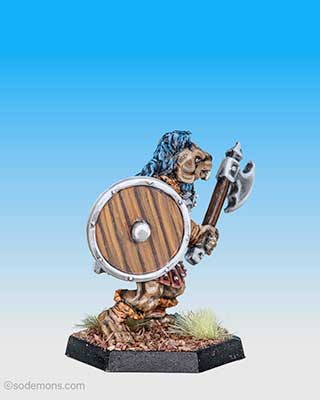 ADD55 Gnoll with Axe - C