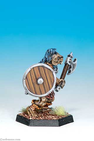 ADD55 Gnoll with Axe - C