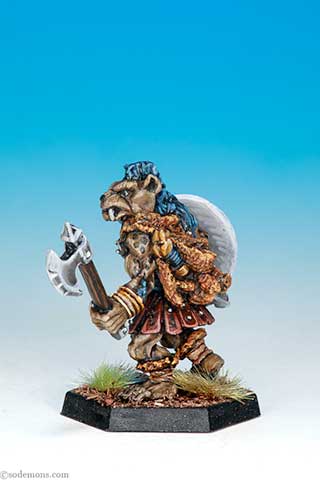 ADD55 Gnoll with Axe - C