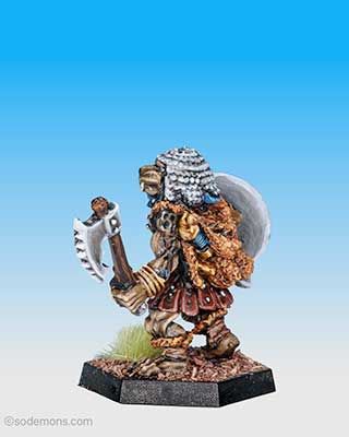 ADD55 Gnoll with Axe - D