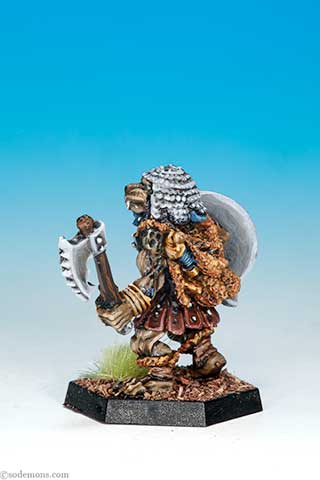 ADD55 Gnoll with Axe - D
