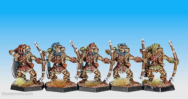ADD55 Gnolls with Bow