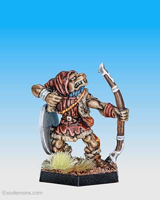 ADD55 Gnoll with Bow A