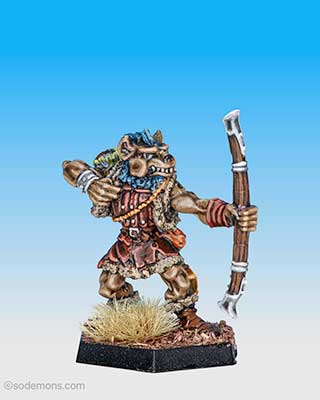 ADD55 Gnoll with Bow D