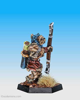 ADD55 Gnoll with Bow D