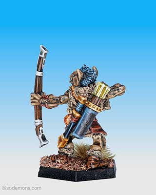 ADD55 Gnoll with Bow D