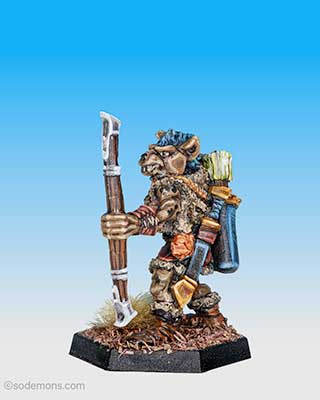 ADD55 Gnoll with Bow D