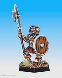 ADD55 Gnoll with Pole Arm A (Halberd)