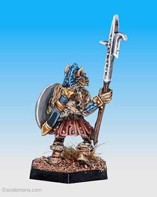 ADD55 Gnoll with Pole Arm B (Bill-Guisarme)