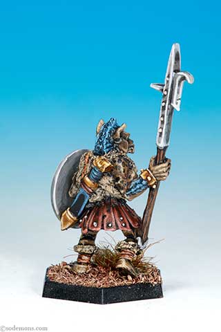 ADD55 Gnoll with Pole Arm B (Bill-Guisarme)