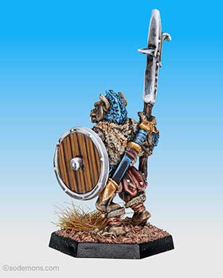ADD55 Gnoll with Pole Arm B (Bill-Guisarme)