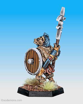 ADD55 Gnoll with Pole Arm C (Lucerne Hammer)