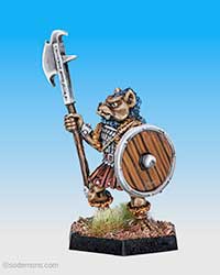 ADD55 Gnoll with Pole Arm D (Guisarme)