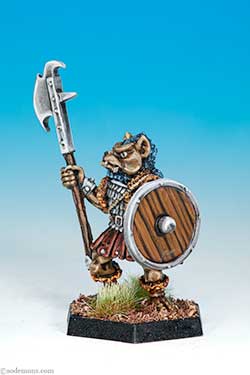 ADD55 Gnoll with Pole Arm D (Guisarme)