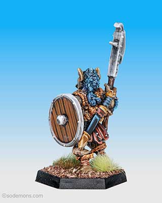 ADD55 Gnoll with Pole Arm D (Guisarme)