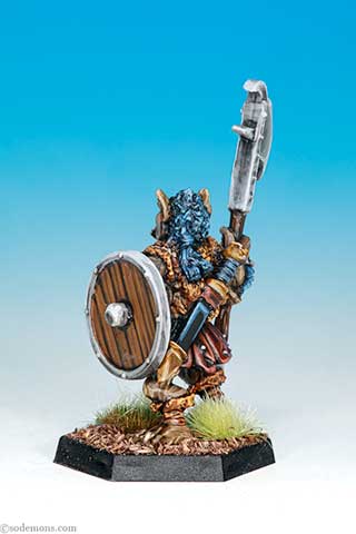 ADD55 Gnoll with Pole Arm D (Guisarme)