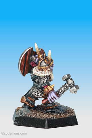 ADD65 Duergar with Hammer B
