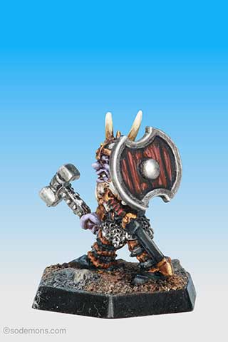 ADD65 Duergar with Hammer B