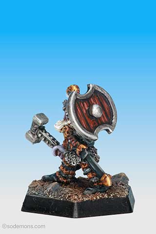 ADD65 Duergar with Hammer C