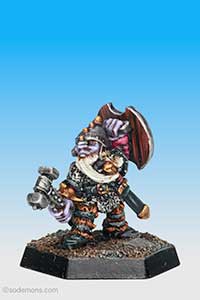 ADD65 Duergar with Hammer E