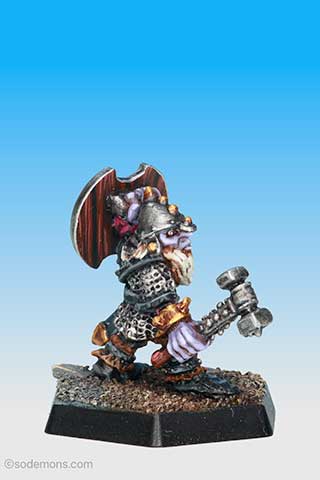 ADD65 Duergar with Hammer E