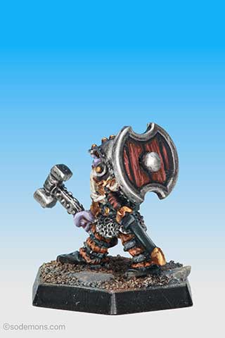 ADD65 Duergar with Hammer E