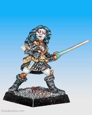 C09 Dark Elf - Death Maiden variant