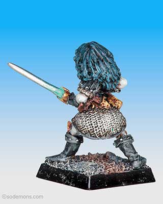 C09 Dark Elf - Death Maiden variant