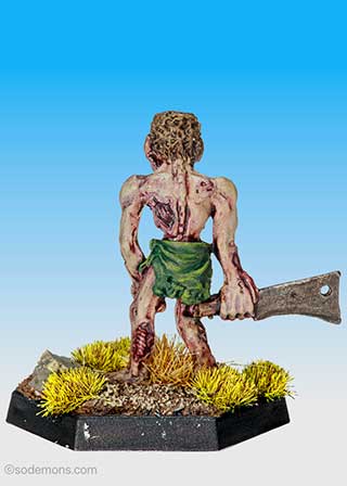 ADD96 Zombie with Cleaver A