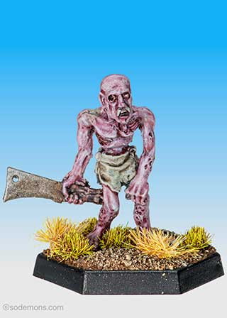 ADD96 Zombie with Cleaver D