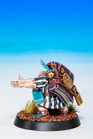 Blood Bowl Biased Dwarf Referee