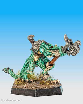 Troglodyte with Halberd