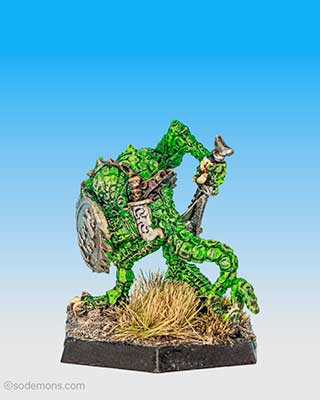 Troglodyte with Spiked-Sword