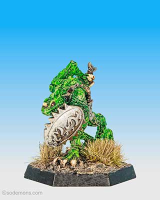 Troglodyte with Spiked-Sword