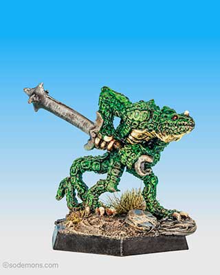  Troglodyte with Spiked-Sword