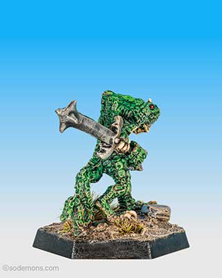  Troglodyte with Spiked-Sword