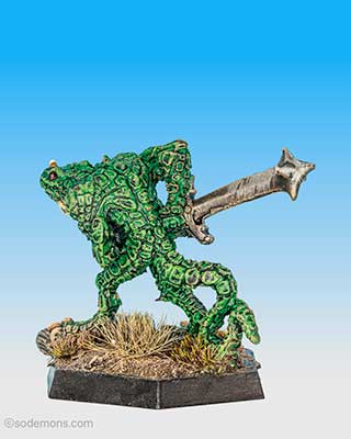  Troglodyte with Spiked-Sword