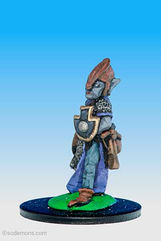 Dyreel Dwarf-Flayer, with sword